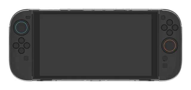 Transparent PC-fodral Nintendo Switch 2 - Smokey Grey