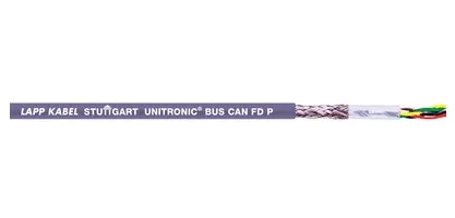 2170279/100 Busskabel UNITRONIC® BUS 2 x 2 x 0,5 mm² Violett 100 m