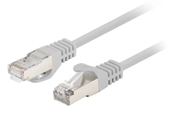 patch cable - 3 m - gray (RAL 7035) - Grå - 3m