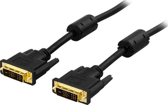 DVI monitorkabel, DVI-D ha till DVI-D ha 2m