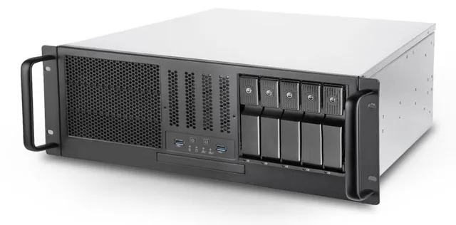 RM41-H08 - Chassi - Server (Rack) - Svart
