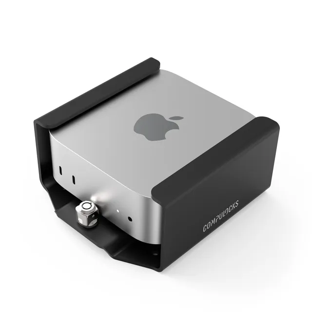 Compulocks Mac Mini Security Mount - Monteringssats för systemsäkerhet - väggmontering, bordsmonterbar, kan monteras under bord, monterbar på monitorn - svart - för Apple Mac mini (M4, M4 Pro)
