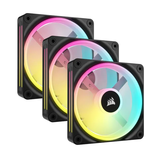 iCUE LINK QX120 RGB Starter Kit - Black