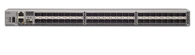 HPE SN6620C 32Gb 48/48 32Gb Short Wave SFP+ Fibre Channel v2 Switch - C-Series - switch - Administrerad - 48 x 32Gb Fibre Channel SFP+ - bakre till fr