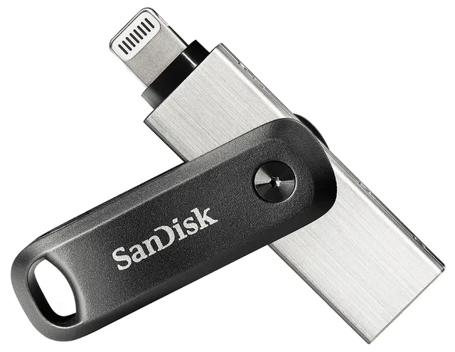 iXpand Go 64GB USB 3.0 / Apple Lightning Black Silver