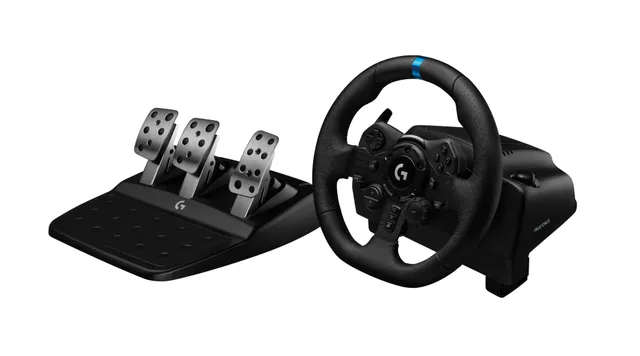 G923 SE TRUEFORCE Racing Wheel & Pedals & Shifter - PS5/PS4 & PC - Wired Controller - Sony PlayStation 4