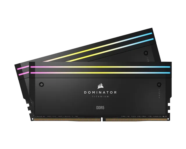 Dominator Titanium DDR5-6000 - 32GB - CL30 - Dual Channel (2 pcs) - Intel XMP - Svart med RGB