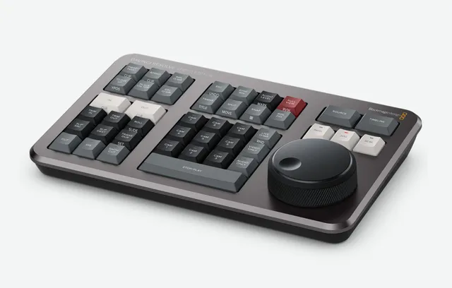 DaVinci Resolve Speed Editor - Tangentbord - Svart