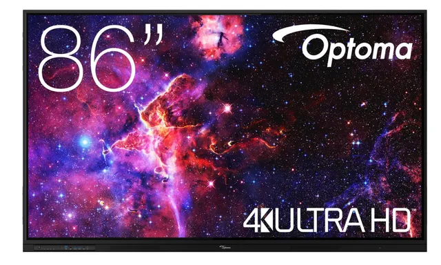 Creative Touch 3863RK - 86 Diagonal klass 3-Series LED-bakgrundsbelyst LCD-skärm - interaktiv - med whiteboardtavla och pekskärm (multi touch) - Android - 4K UHD (2160p) 3840 x 2160 - Direct LED - svart