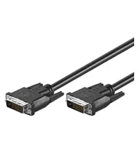 DVI-D Full HD-kabel Dual Link, Guldpläterad DVI-D-kontakt Dual Link (24 + 1 pin) > DVI-D-kontakt Dual Link (24 + 1 pin), 15 m