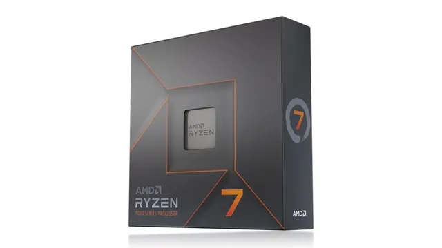 CPU Ryzen 7 7700X 4,5 GHz 8 kärnor AM5 (WOF - med kylare)