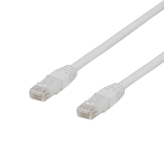 U/UTP Cat6a patchkabel, 2m, 500MHz, LSZH, vit