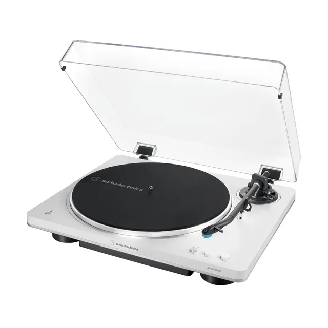 Audio-Technica AT-LP70XBT Skivspelare Vit / Silver