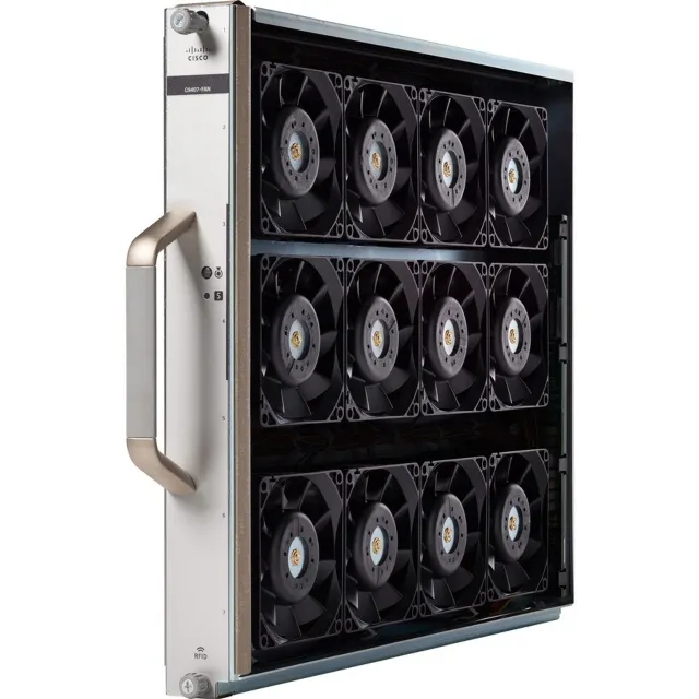 - Fack för nätverksfläktar (7 platser) - för Catalyst 9400 Series chassis