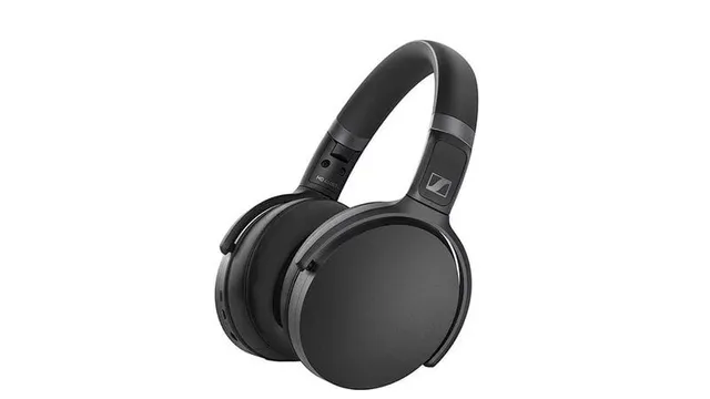 HD 450BT - Hörlurar med mikrofon - fullstorlek - Bluetooth - trådlös - aktiv brusradering - svart