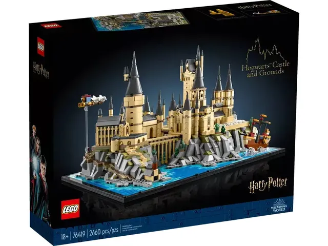 Harry Potter Hogwarts slott och område 76419