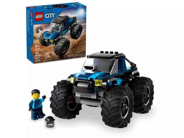 City Great Vehicles Blå monstertruck 60402