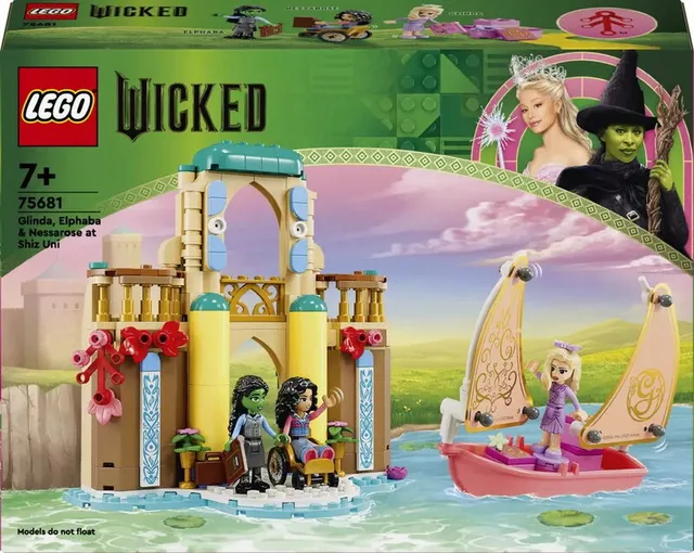 Wicked Glinda, Elphaba och Nessarose på Shiz University 75681