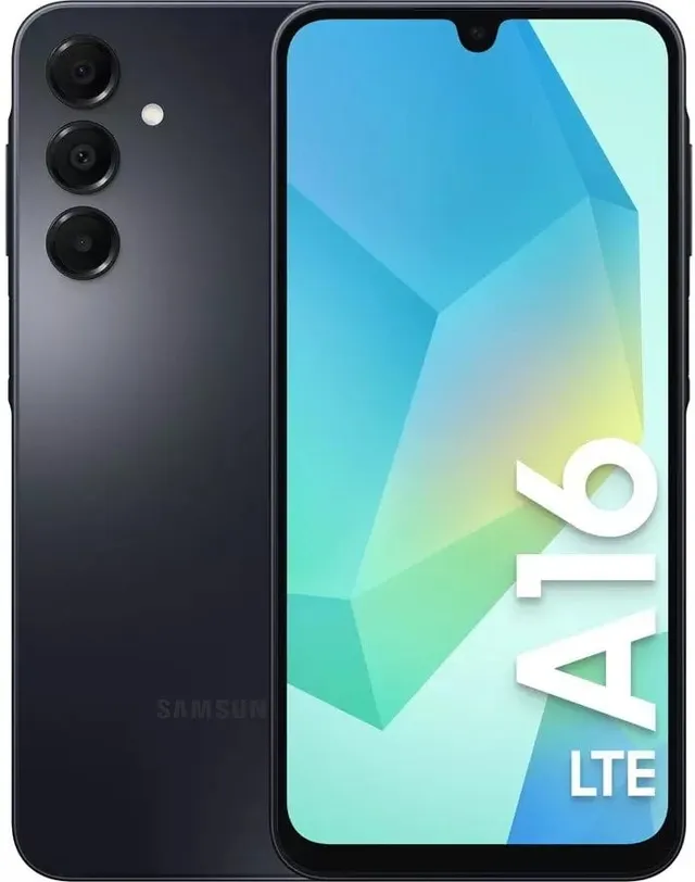 Galaxy A16 LTE-telefon, 128/4 GB, svart