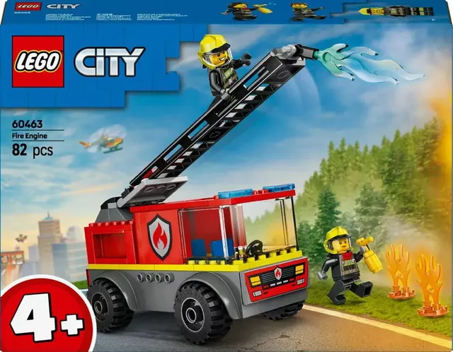 City Fire Brandbil med stege 60463