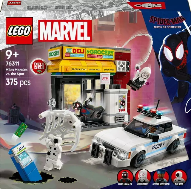 Super Heroes Spider-Verse: Miles Morales mot Spot 76311