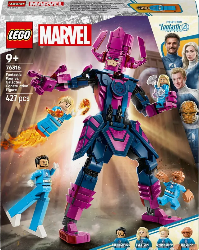 Super Heroes Fantastic Four mot Galactus – byggfigur 76316