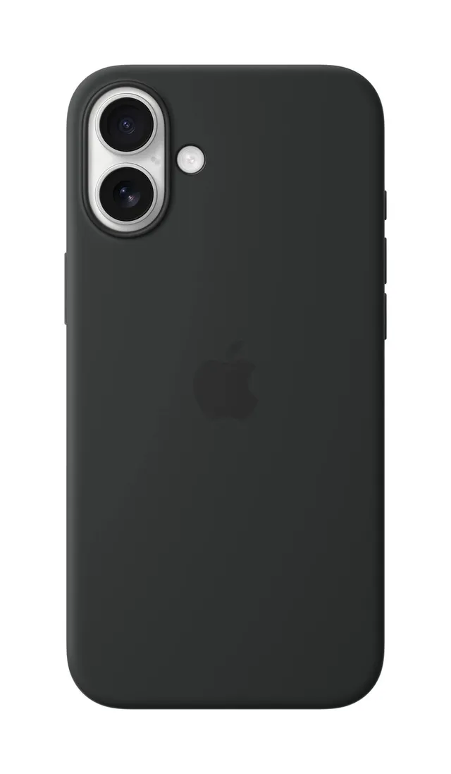 iPhone 16 Plus Silicone Case / MagSafe - Black