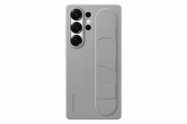 Galaxy S25 Ultra Standing Grip fodral (grå)