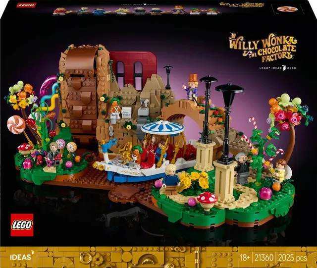 Ideas Willy Wonka och chokladfabriken 21360