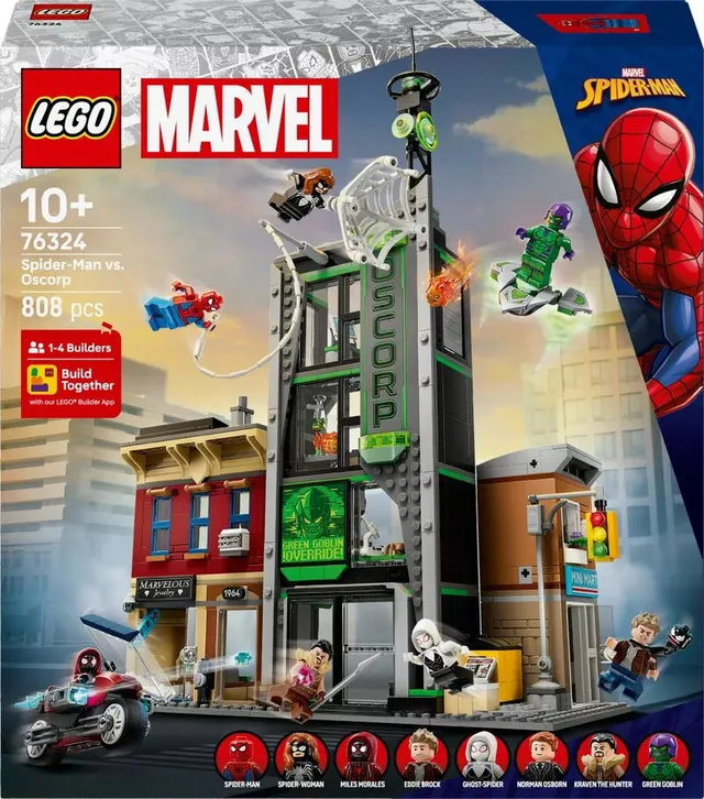 Super Heroes Spider-Man mot Oscorp 76324