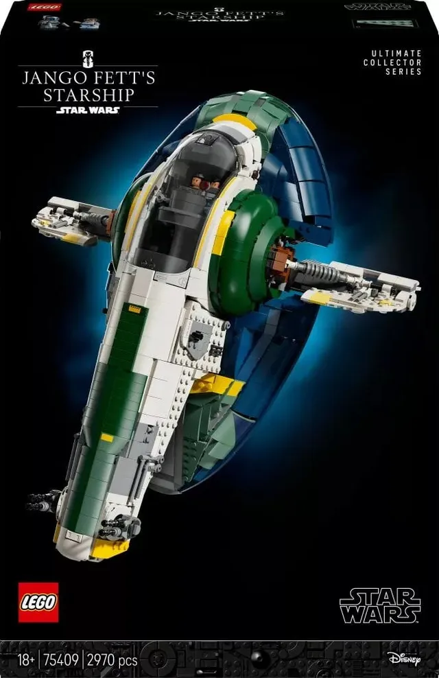 Star Wars Jango Fett's Firespray-Class Starship 75409