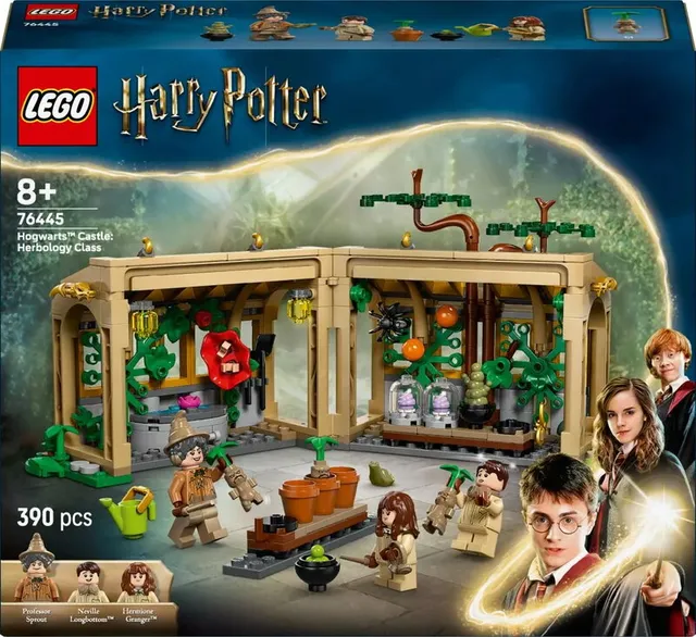 Harry Potter Hogwarts slott: lektion i örtlära 76445