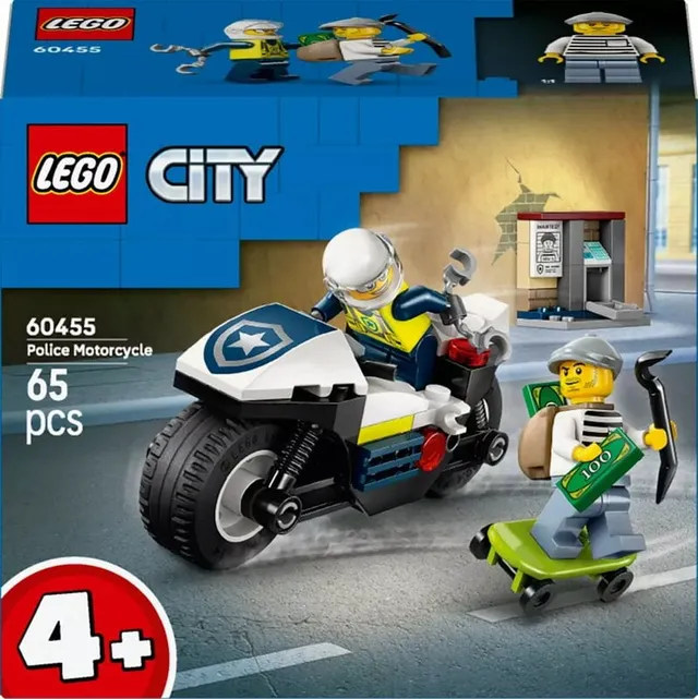 City Polisens motorcykeljakt 60455