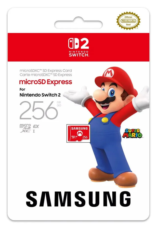 Samsung Nintendo Switch 2 microSD - 256GB