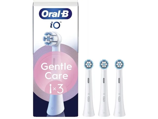 Borsthuvuden iO Gentle Care - 3 pcs