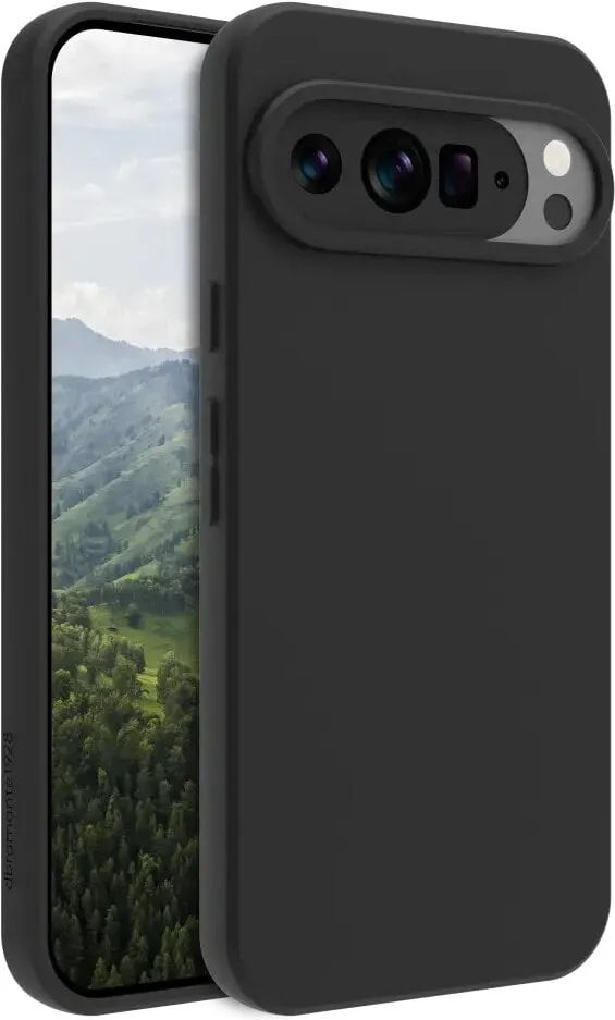dbramante1928 Greenland - Baksidesskydd för mobiltelefon - 100 % återvinningsbart plast - nattsvart - för Google Pixel 10 Pro XL