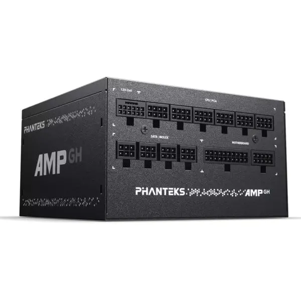 AMP GH 1000W Platinum / ATX 3.0 / PCIe 5.0 / Fully Modular - Black