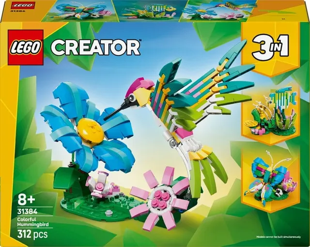 Creator Vilda djur: färgglad kolibri 31384