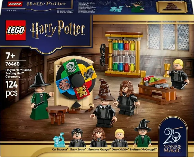 Harry Potter Hogwarts slott: sorteringsceremonin 76460