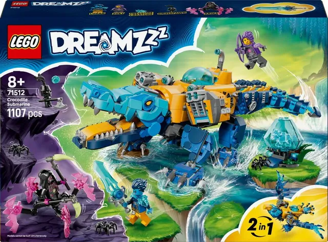 DREAMZzz Krokodilubåt 71512