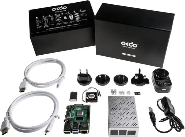 Raspberry PI4 4GB Starter Kit.
