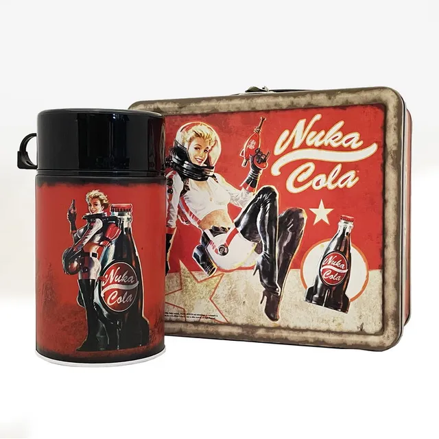 Fallout Nuka Cola Weathered Lunchbox & Flask