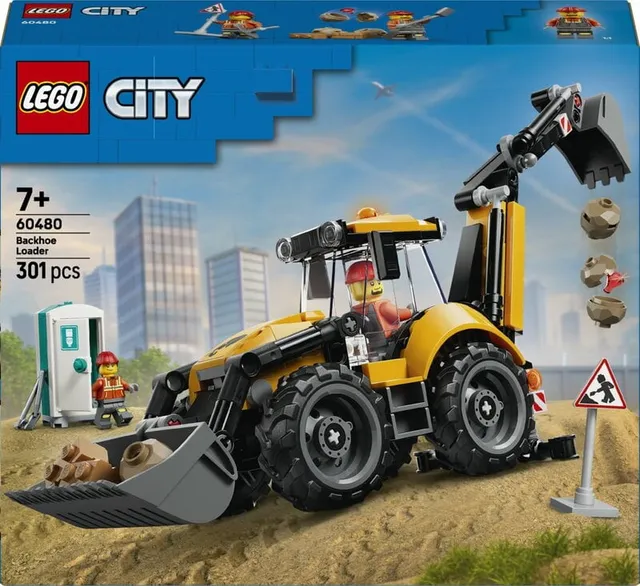 City Gul grävlastare 60480