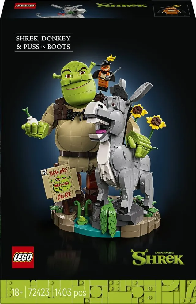 Icons Shrek, Åsnan och Mästerkatten 72423