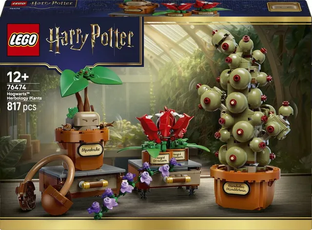 Harry Potter Hogwarts växter för örtlära 76474