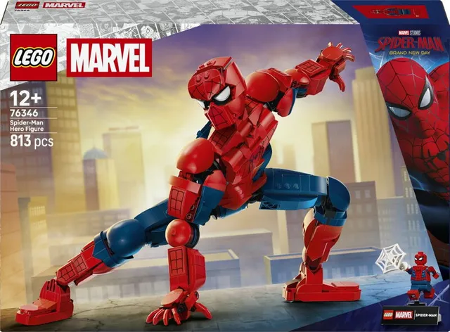 Super Heroes Hjältefigur – Spider-Man 76346