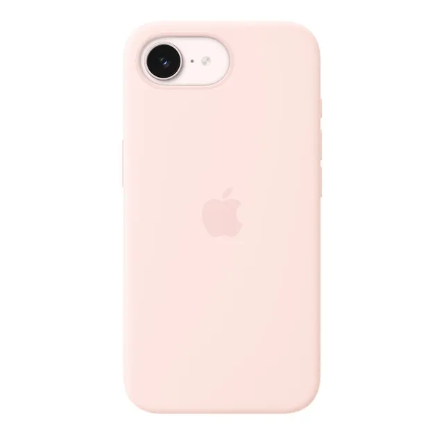 iPhone 17e Silicone Case med MagSafe - Soft Pink