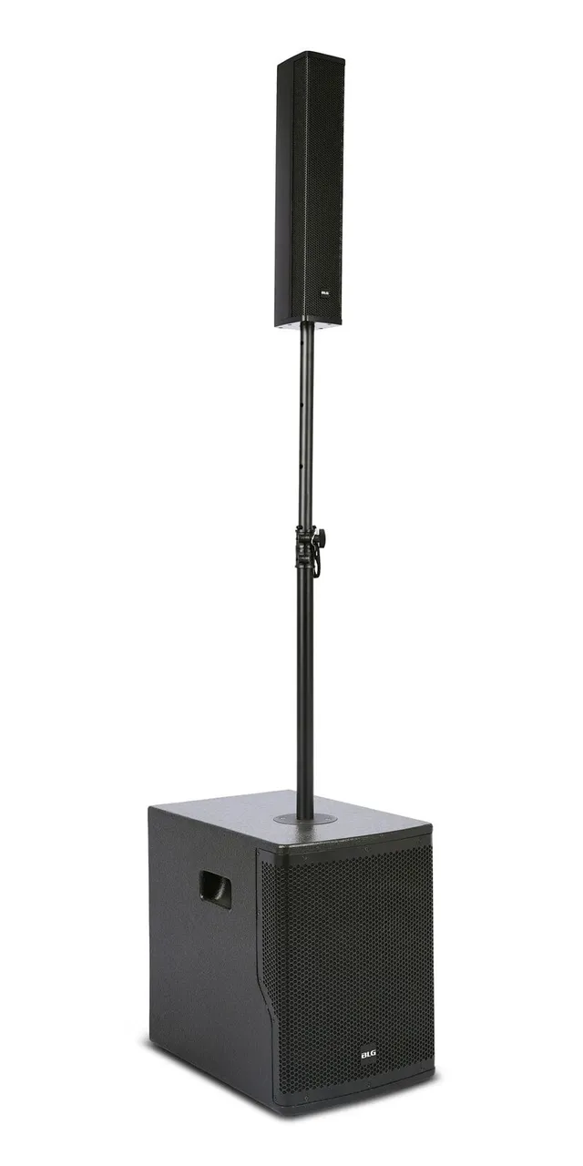 Bluetooth PA-system 400W 2-vägs 10" Sub DSP 125dB