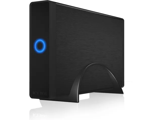 ICY BOX IB-377U3 - Förvaringslåda - 3.5 - SATA 6Gb/s - USB 3.0 - svart