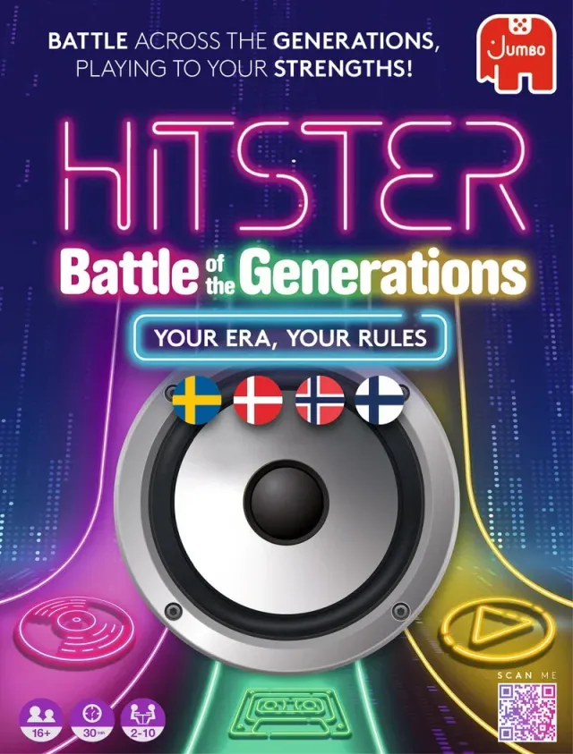 Hitster Battle of the Generations (Nordisk Version)